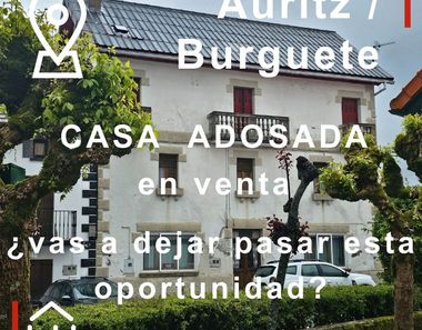 Foto 2 de Casa en plaza Hermilio Olóriz en Auritz/Burguete