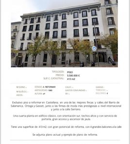 Foto contactar de Piso en venta en Castellana de 5 habitaciones con balcón y aire acondicionado