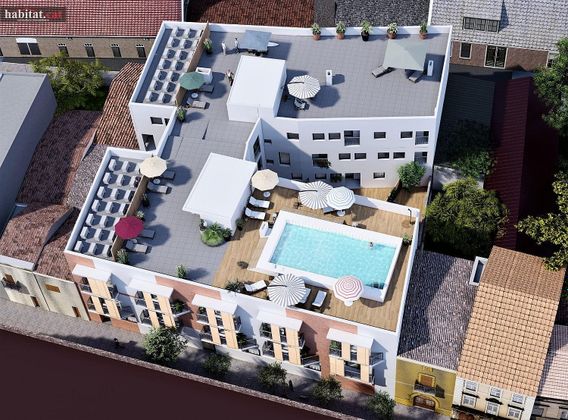 Foto 1 de Venta de piso en La Geltrú de 1 habitación con terraza y piscina