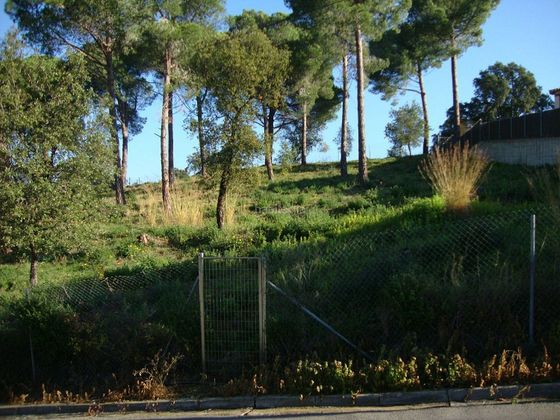 Foto 1 de Venta de terreno en Sant Cebrià de Vallalta de 1100 m²