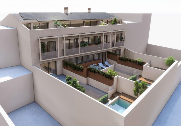 Foto 2 de Pis en venda a calle De Borràs de 3 habitacions amb terrassa i piscina