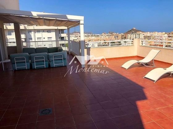 Foto 1 de Ático en alquiler en Águilas ciudad de 2 habitaciones con terraza y piscina
