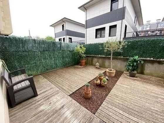 Foto 1 de Pis en venda a Limpias de 1 habitació amb terrassa i jardí