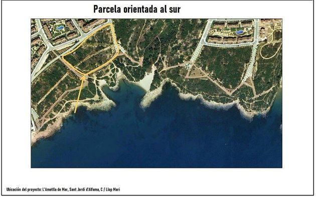 Foto 2 de Terreno en venta en L'Ametlla de Mar de 2611 m²