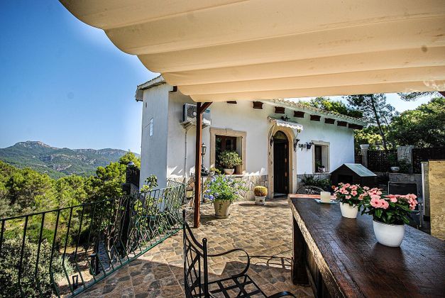 Foto 1 de Casa rural en venta en Puigpunyent de 2 habitaciones con terraza y piscina