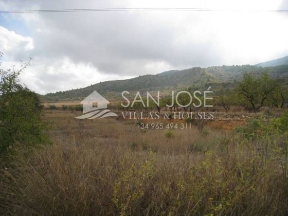 Foto 2 de Venta de terreno en Hondón de los Frailes de 5289 m²