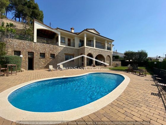 Foto 2 de Casa rural en venda a Sant Feliu de Codines de 4 habitacions amb terrassa i piscina