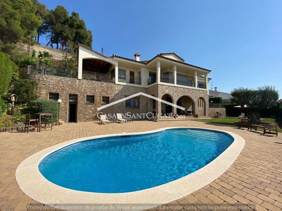 Foto 1 de Venta de casa rural en Sant Feliu de Codines de 4 habitaciones con terraza y piscina