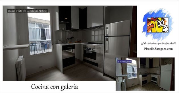 Foto 1 de Venta de piso en calle Laviaga Castillo de 4 habitaciones con terraza y balcón