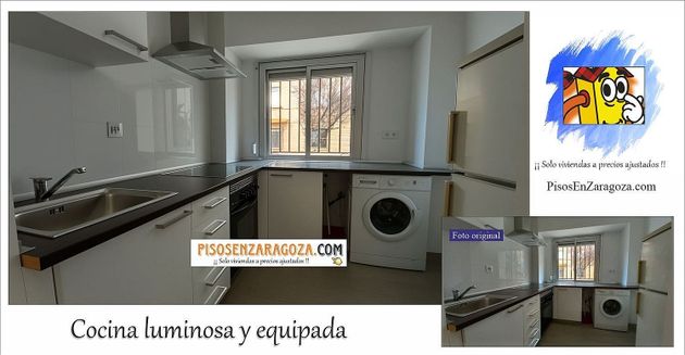 Foto 2 de Alquiler de piso en calle Grupo San Iñigo de 2 habitaciones con muebles y aire acondicionado