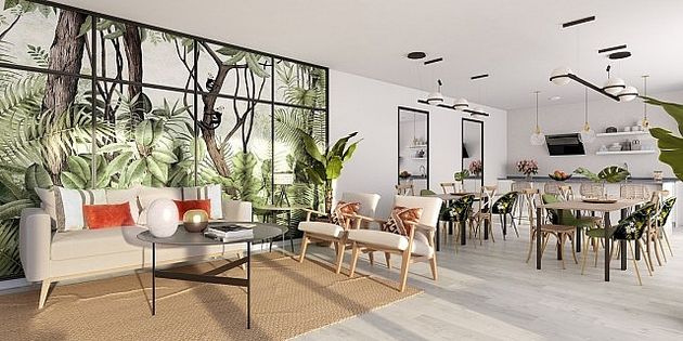 Foto 2 de Apartamento nuevo en venta en Zona Hispanidad-Vivar Téllez de 3 habitaciones con terraza y piscina