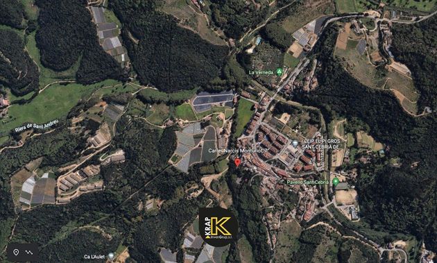 Foto 1 de Venta de terreno en Sant Cebrià de Vallalta de 429 m²