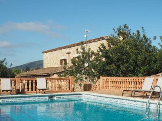 Foto 2 de Casa rural en venda a Sencelles de 5 habitacions amb terrassa i piscina
