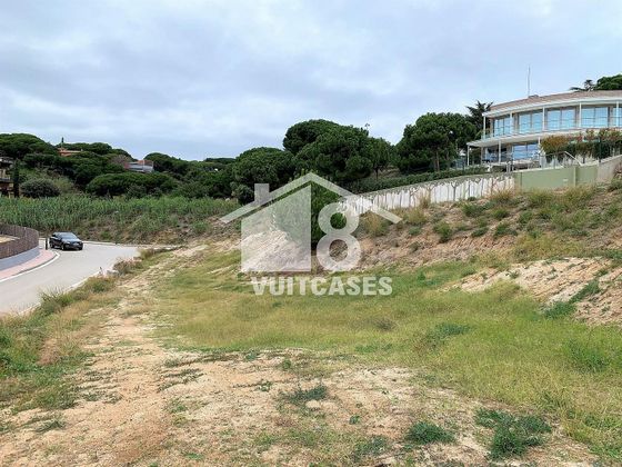 Foto 1 de Venta de terreno en Sant Andreu de Llavaneres de 2078 m²