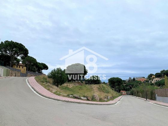 Foto 2 de Venta de terreno en Sant Andreu de Llavaneres de 2078 m²