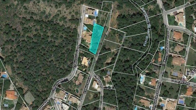 Foto 2 de Venta de terreno en calle Rio Senia de 874 m²