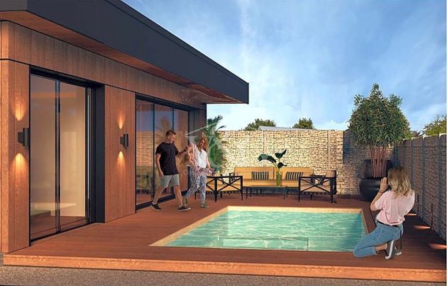 Foto 1 de Xalet en venda a Llagostera de 3 habitacions amb terrassa i piscina