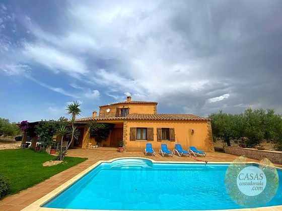 Foto 1 de Casa rural en venda a L'Ametlla de Mar de 3 habitacions amb terrassa i piscina