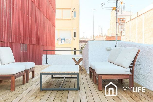 Foto 1 de Àtic en venda a Vila de Gràcia de 3 habitacions amb terrassa i balcó