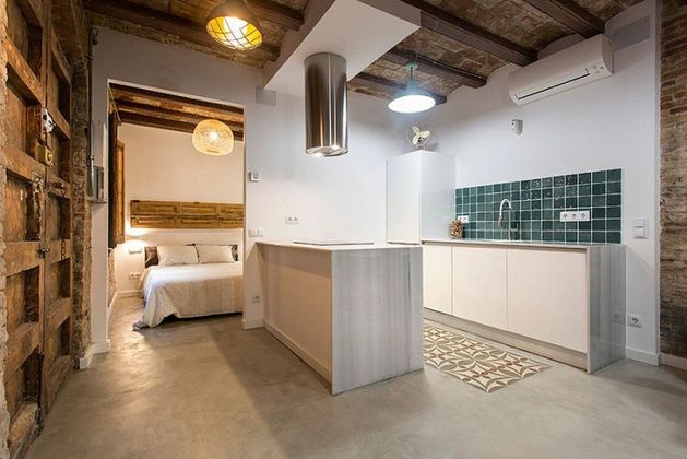 Foto 1 de Pis en venda a La Barceloneta de 1 habitació amb aire acondicionat i calefacció