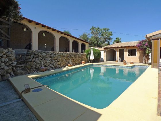 Foto 1 de Venta de casa en Jalón/Xaló de 3 habitaciones con piscina y garaje