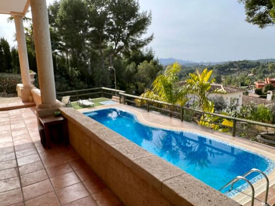 Foto 2 de Chalet en alquiler en Altea la Vella de 5 habitaciones con terraza y piscina