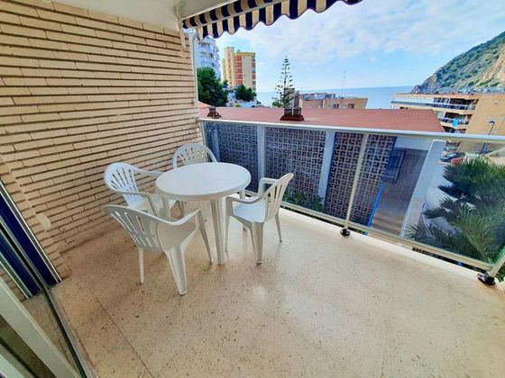 Foto 1 de Venta de piso en Villajoyosa/Vila Joiosa (la) de 1 habitación con terraza y piscina
