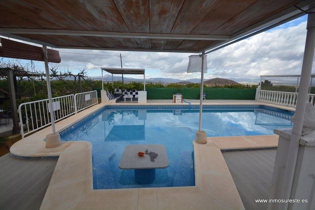 Foto 1 de Casa rural en venta en Santomera de 3 habitaciones con piscina y jardín