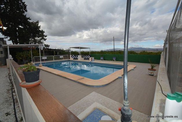 Foto 2 de Casa rural en venta en Santomera de 3 habitaciones con piscina y jardín