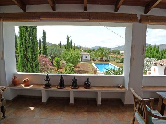 Foto 2 de Chalet en venta en Llíber de 4 habitaciones con terraza y piscina