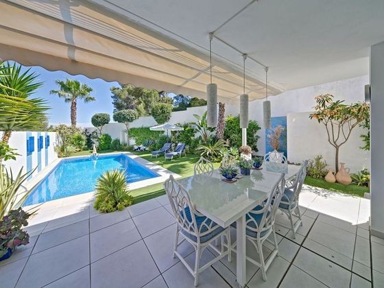 Foto 1 de Casa adosada en venta en Benimeit - Tabaira de 3 habitaciones con terraza y piscina
