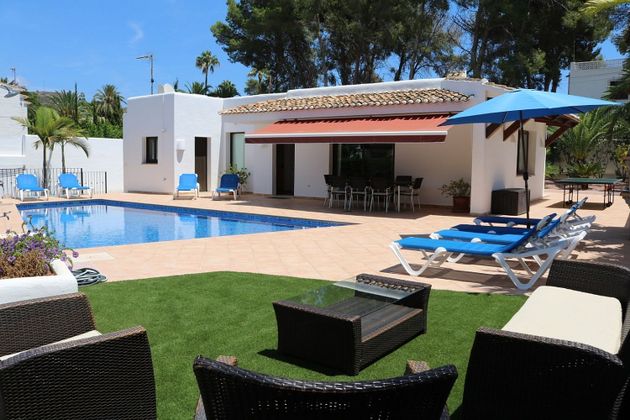 Foto 1 de Casa en lloguer a El Portet - Pla de Mar de 4 habitacions amb terrassa i piscina