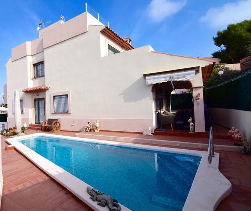 Foto 1 de Venta de chalet en L'Albir-Zona Playa de 3 habitaciones con terraza y piscina