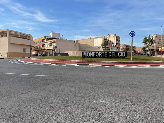 Foto 2 de Venta de terreno en Monforte del Cid de 1396 m²