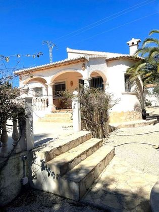 Foto 1 de Xalet en lloguer a Balcón al Mar-Cap Martí de 2 habitacions amb terrassa i piscina