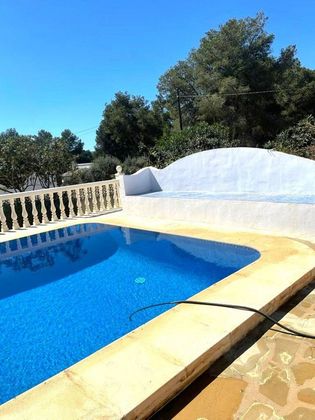 Foto 2 de Xalet en lloguer a Balcón al Mar-Cap Martí de 2 habitacions amb terrassa i piscina