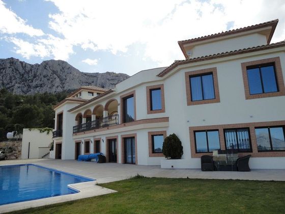 Foto 2 de Casa en lloguer a Benimantell de 12 habitacions amb terrassa i piscina