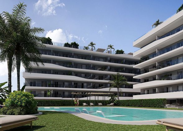 Foto 1 de Ático en venta en Playa Tamarit - Playa Lisa - Gran Playa de 2 habitaciones con terraza y piscina