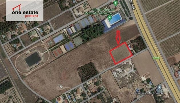 Foto 1 de Venta de terreno en Villena de 4866 m²