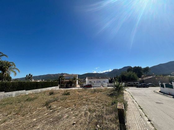 Foto 1 de Venta de terreno en Alcalalí de 452 m²