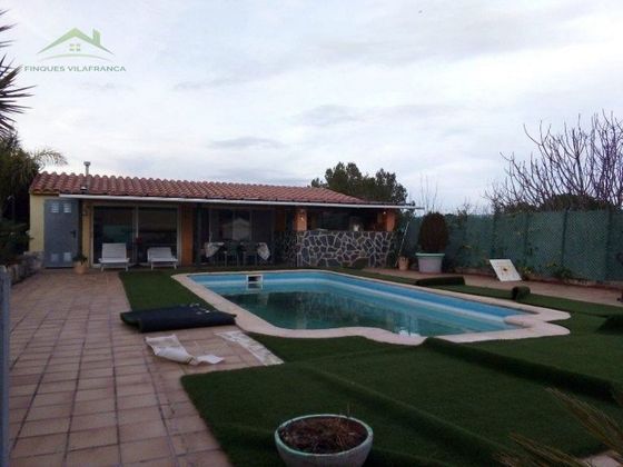 Foto 1 de Casa en venda a Sant Martí Sarroca de 7 habitacions amb piscina i garatge
