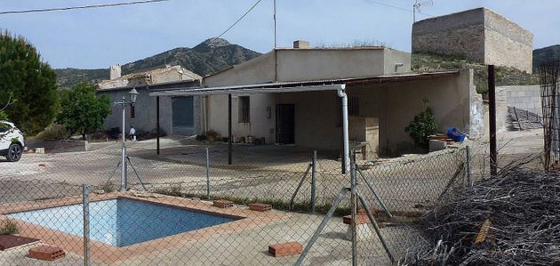 Foto 1 de Casa rural en venda a Abanilla de 3 habitacions amb garatge