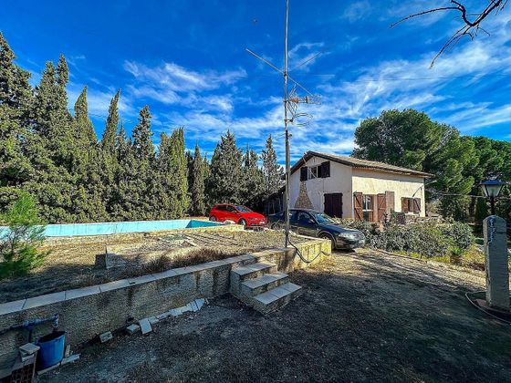 Foto 1 de Casa rural en venta en Sax de 3 habitaciones con piscina y garaje
