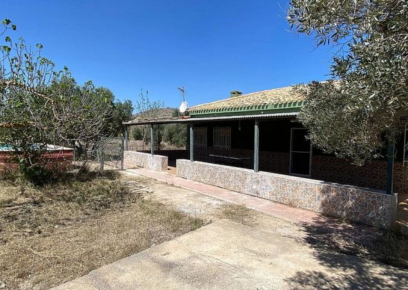 Foto 1 de Casa rural en venta en Sax de 3 habitaciones con terraza y piscina