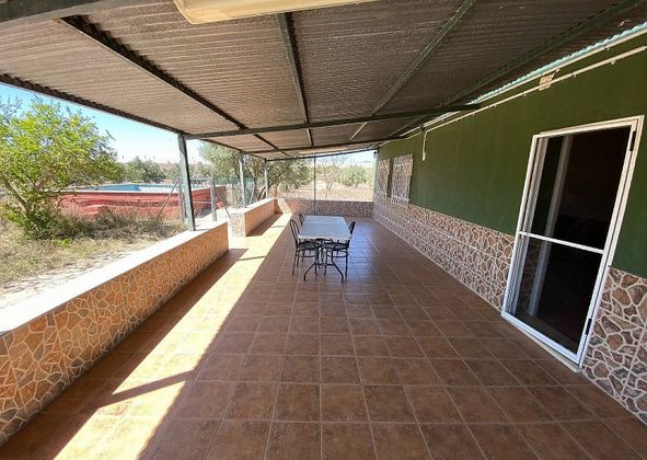 Foto 2 de Casa rural en venta en Sax de 3 habitaciones con terraza y piscina