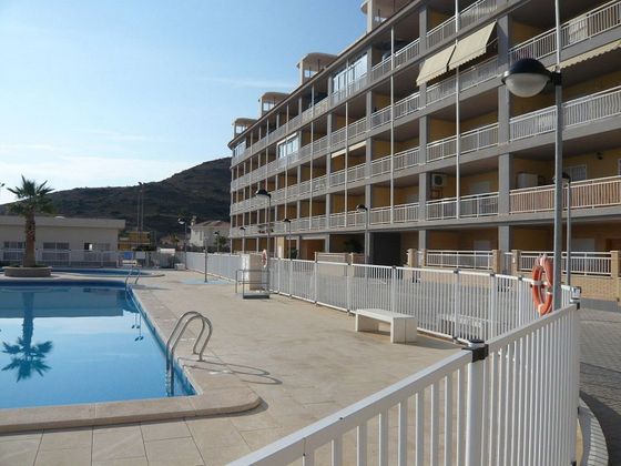 Foto 1 de Pis en venda a Pueblo Acantilado-Venta Lanuza de 2 habitacions amb terrassa i piscina
