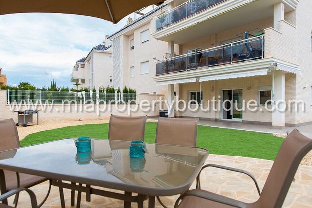 Foto 1 de Alquiler de piso en San Juan de Alicante/Sant Joan d´Alacant de 3 habitaciones con terraza y piscina