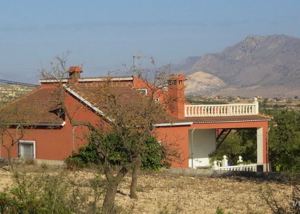 Foto 1 de Alquiler de chalet en Hondón de los Frailes de 3 habitaciones con terraza y muebles