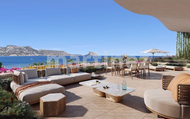 Foto 1 de Venta de piso en L'Albir-Zona Playa de 2 habitaciones con terraza y piscina