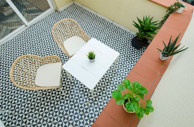 Foto 1 de Àtic en lloguer a Ibiza de 1 habitació amb terrassa i mobles